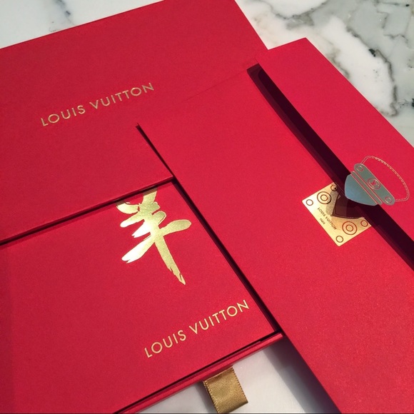 Louis Vuitton Year of Sheep Envelope Set - Picture 1 of 1